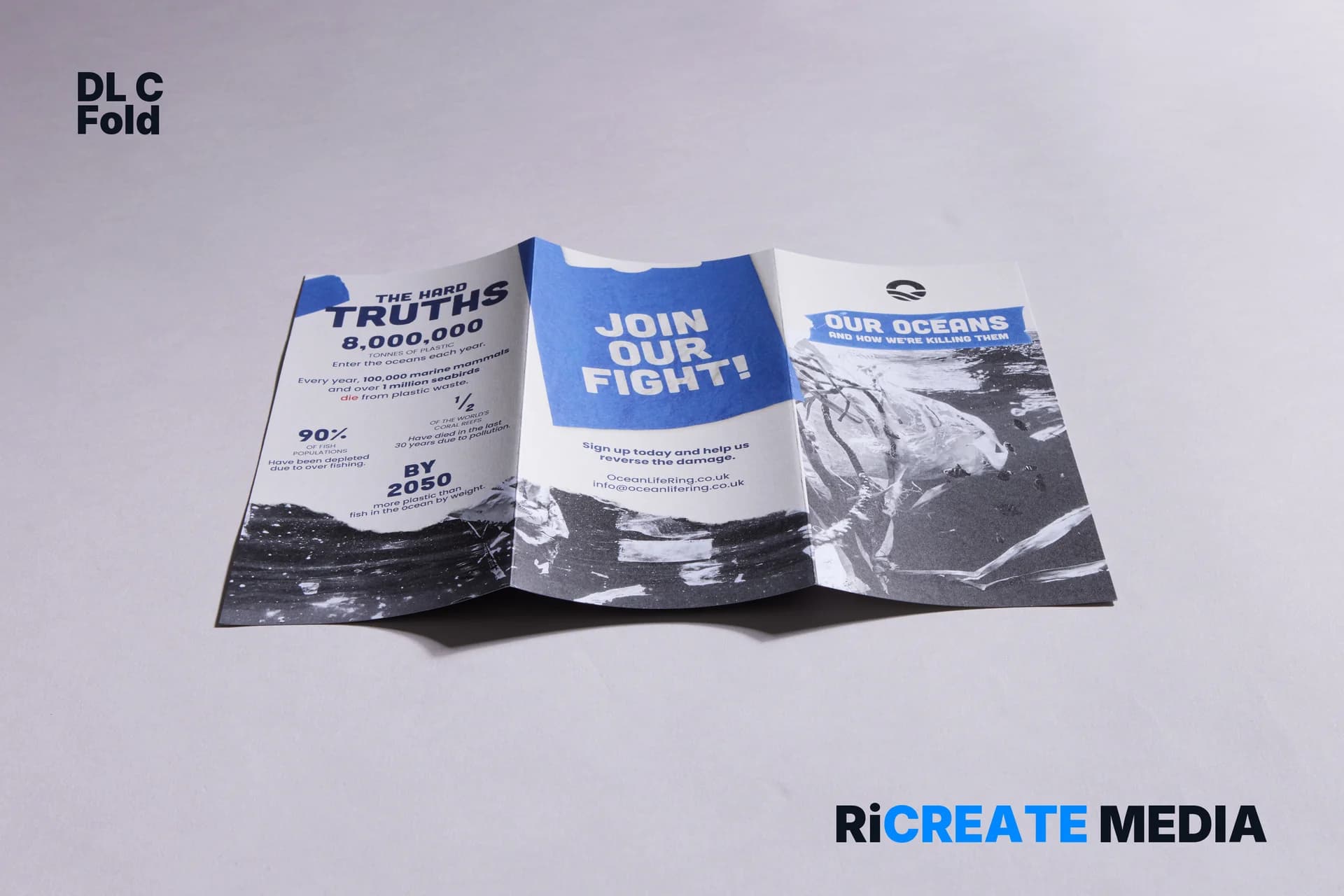 Folded Leaflets — example 3