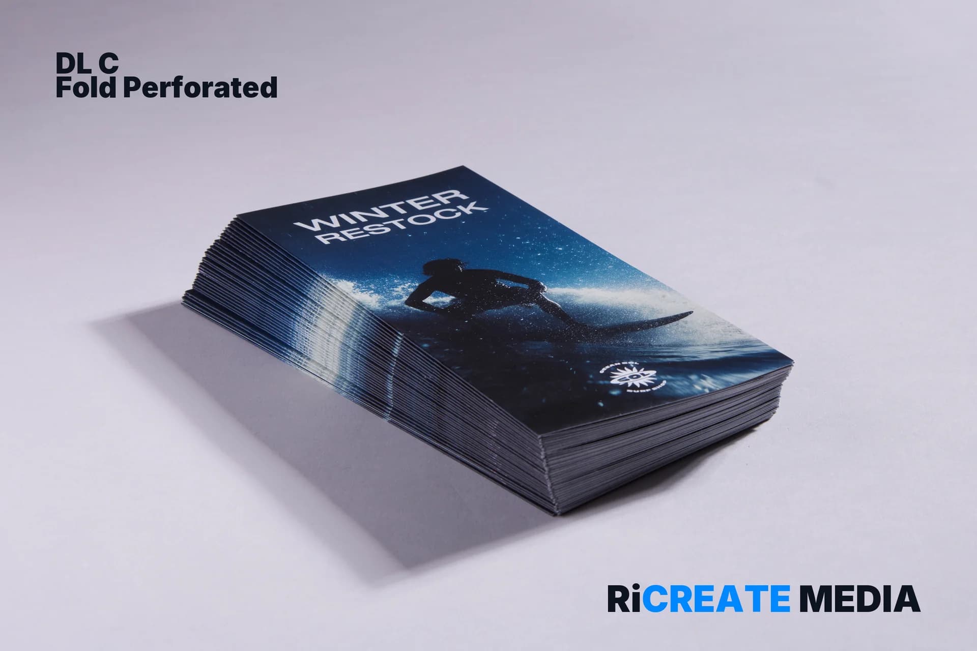 Folded Leaflets — printed example