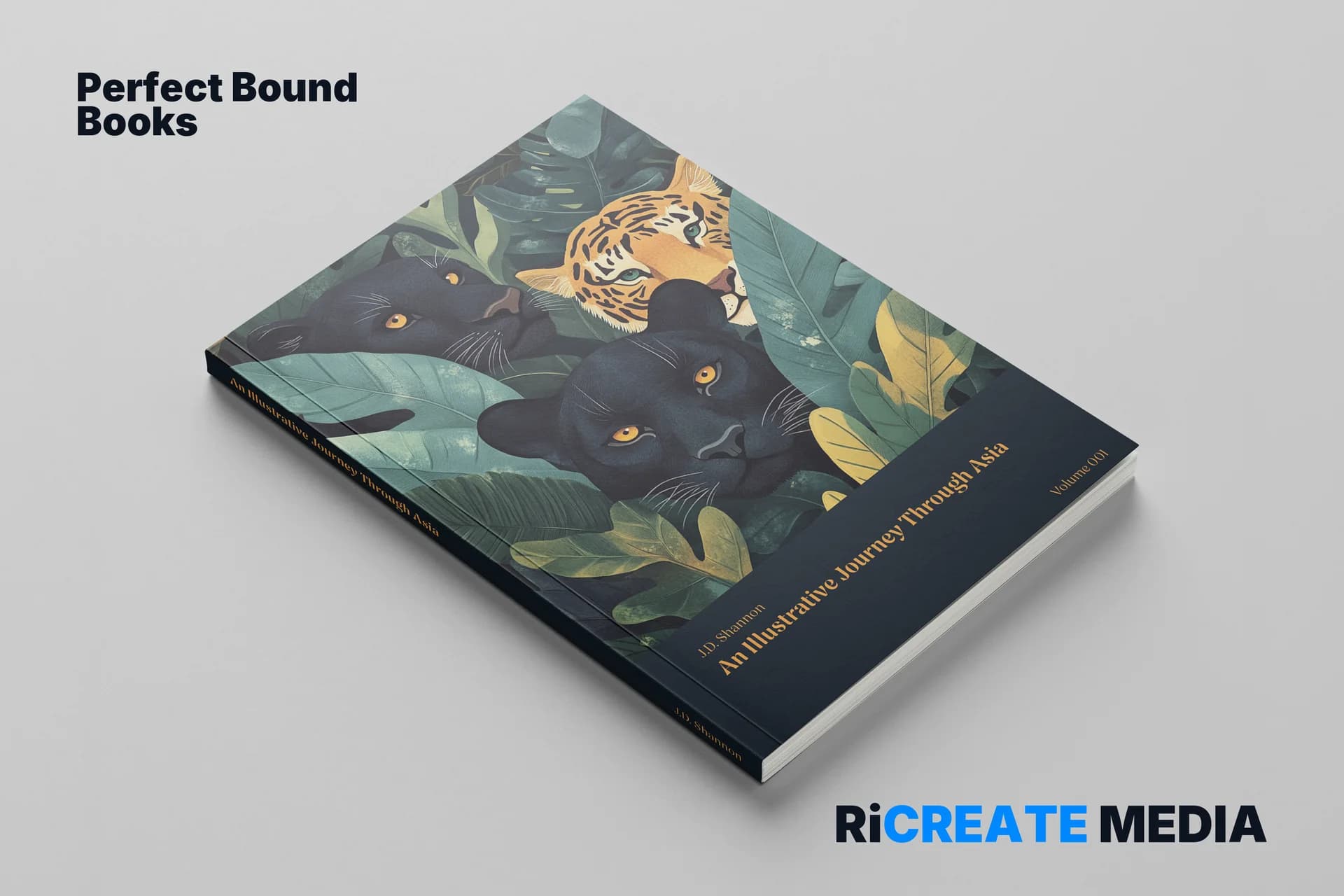 Perfect Bound Books — printed example