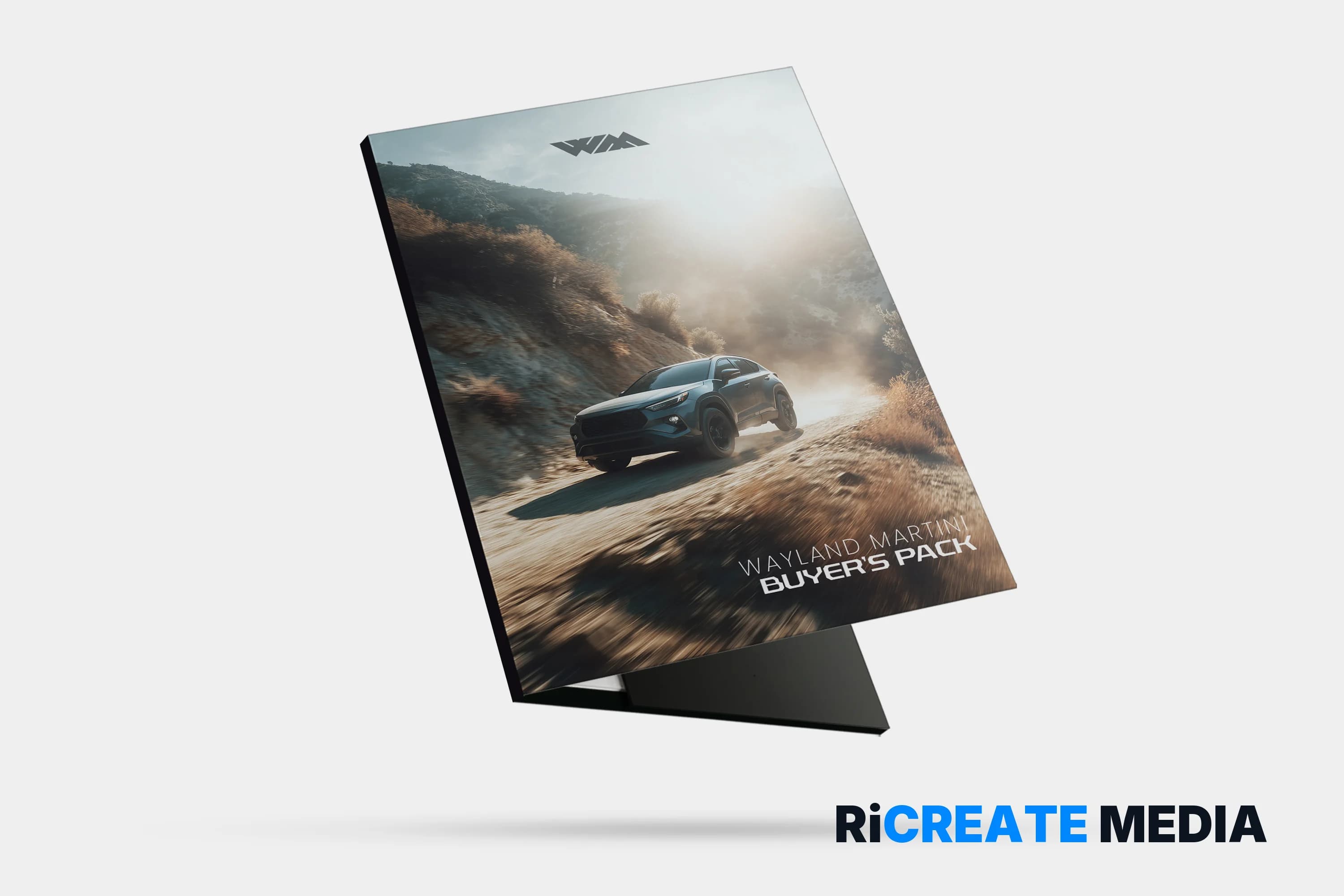 Presentation Folders — printed example